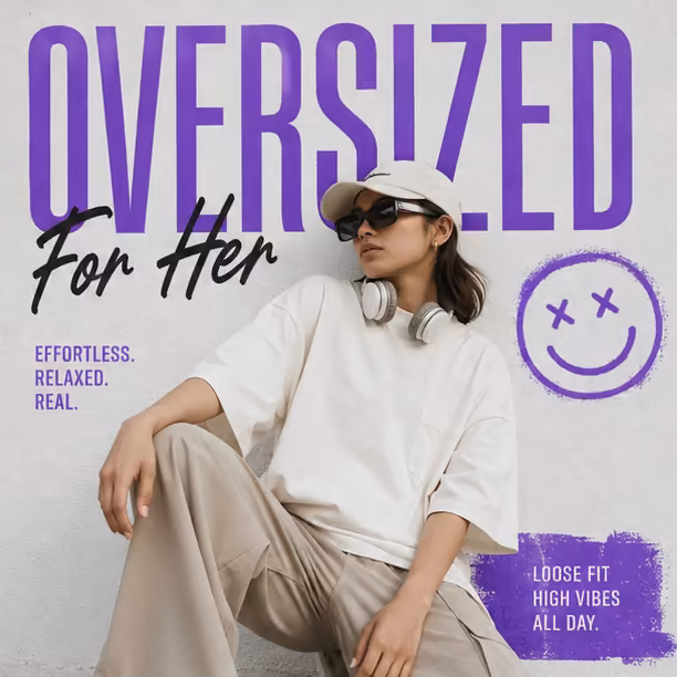 Oversized For Her